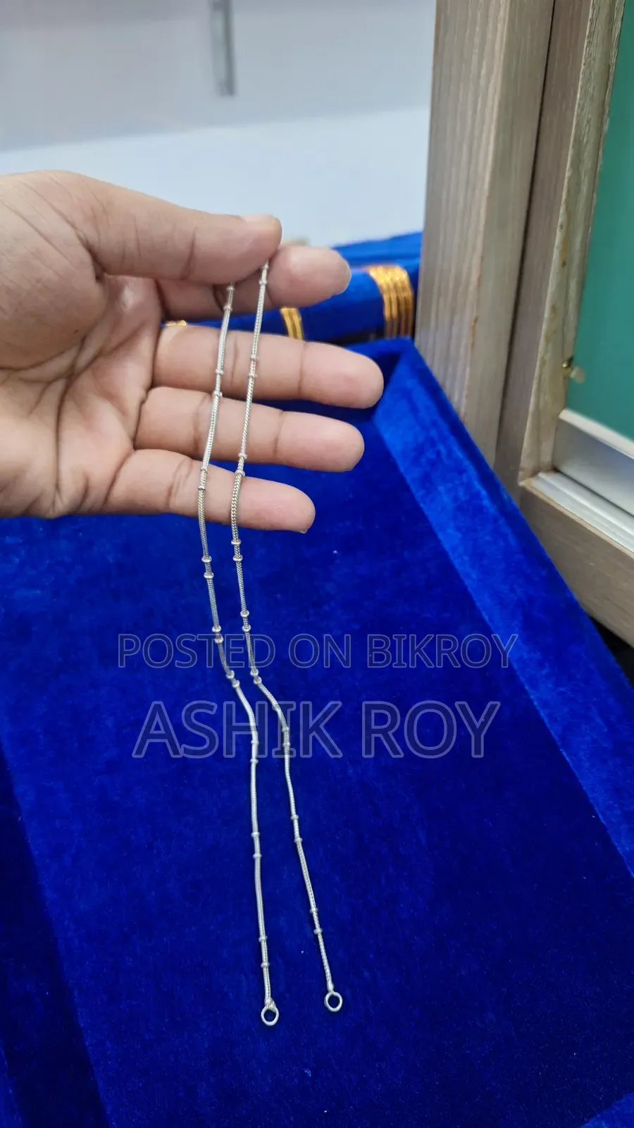 Women's Silver Payel (Anklet).