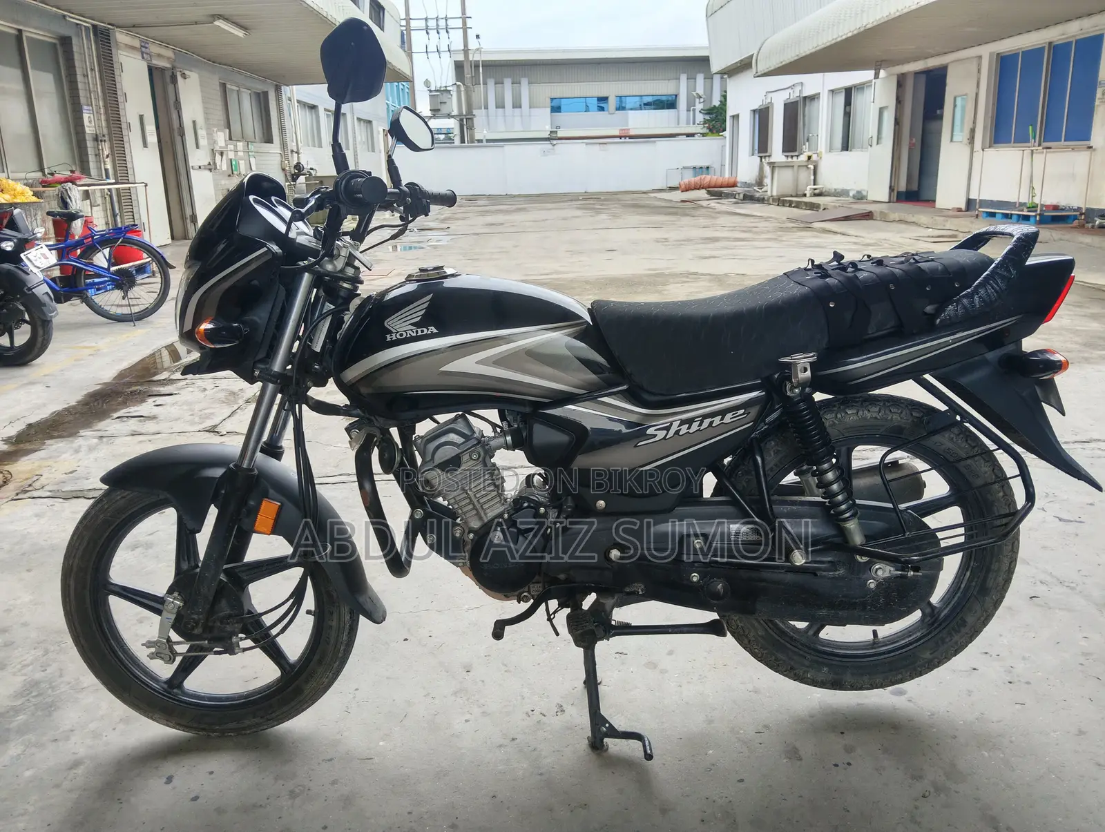 Honda Shine SP 2024 Black