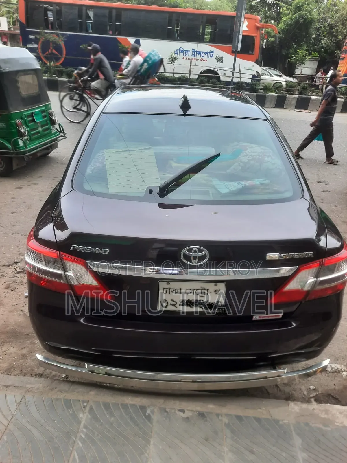 Toyota Premio 2015 Maroon