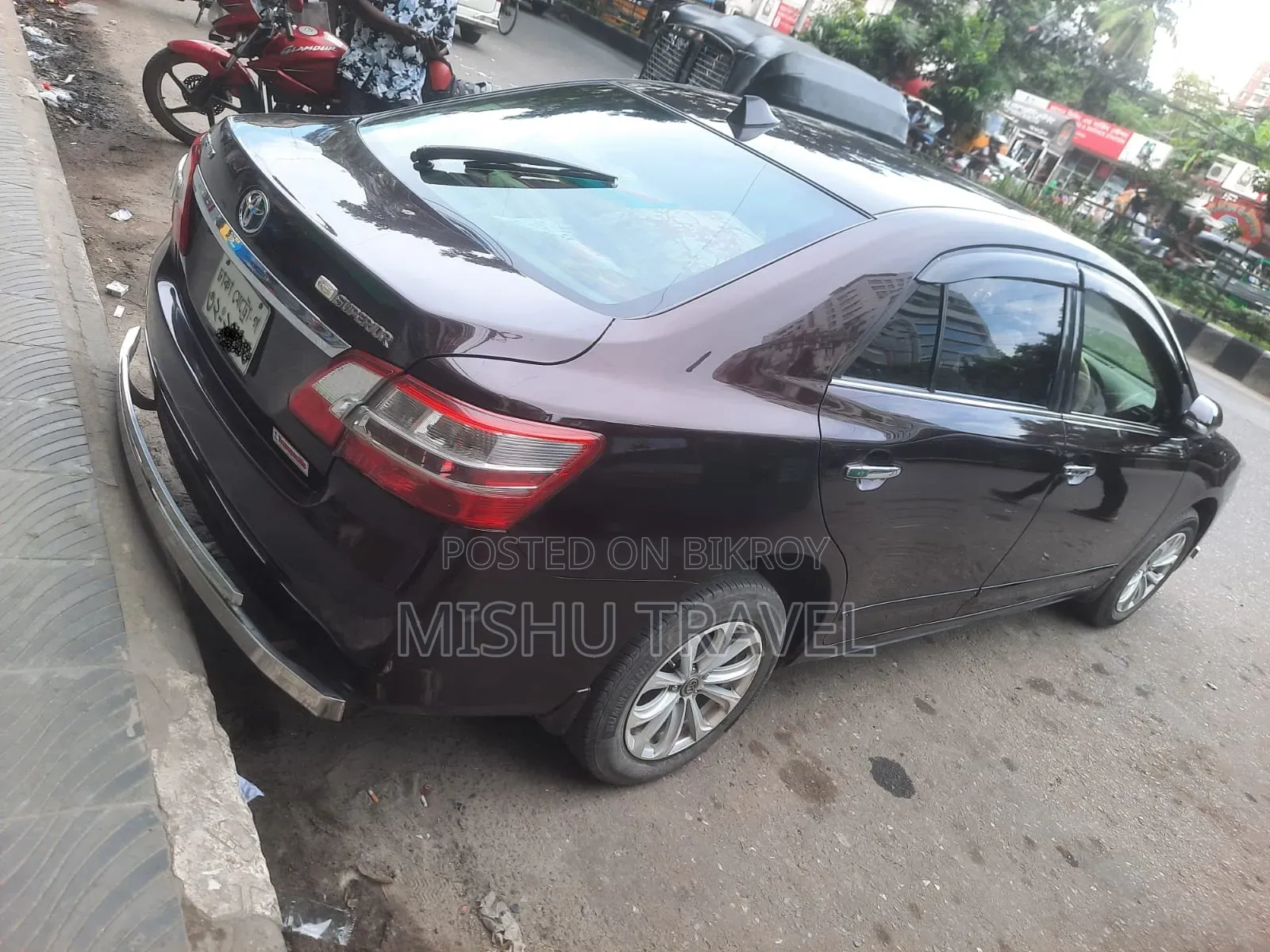 Toyota Premio 2015 Maroon
