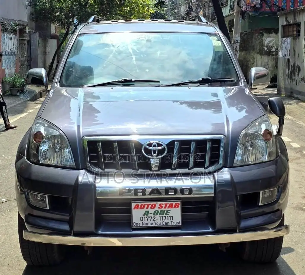Toyota Land Cruiser Prado 2.7 5dr 2003 Gray