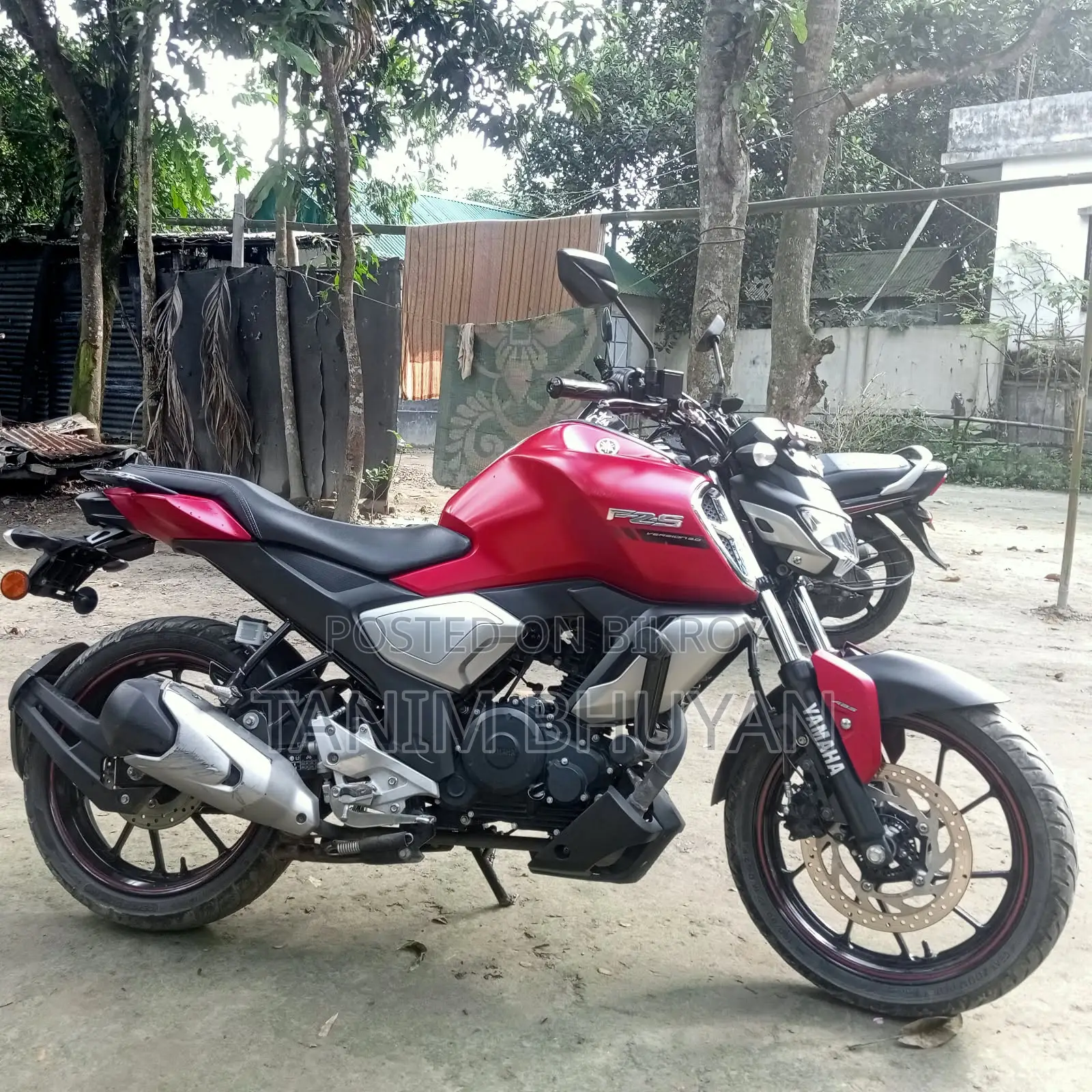 Yamaha FZS V3 2023 Red
