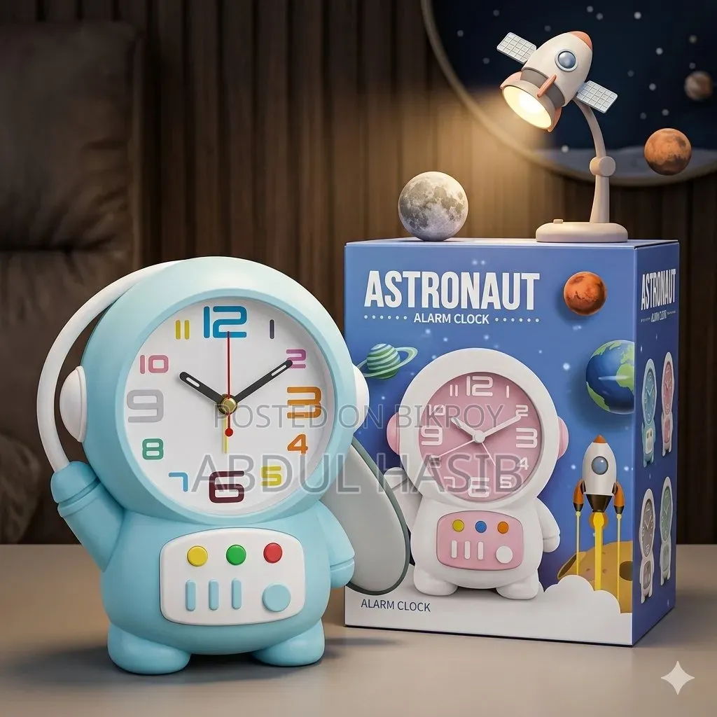 Desk Lamp With Alarm Clock