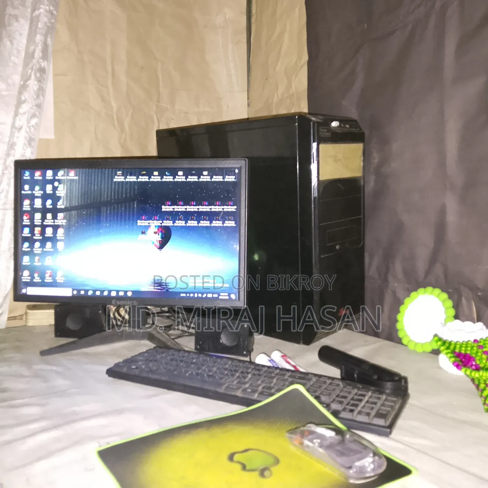 Desktop Computer 8GB RAM Intel Core i3 128GB SSD