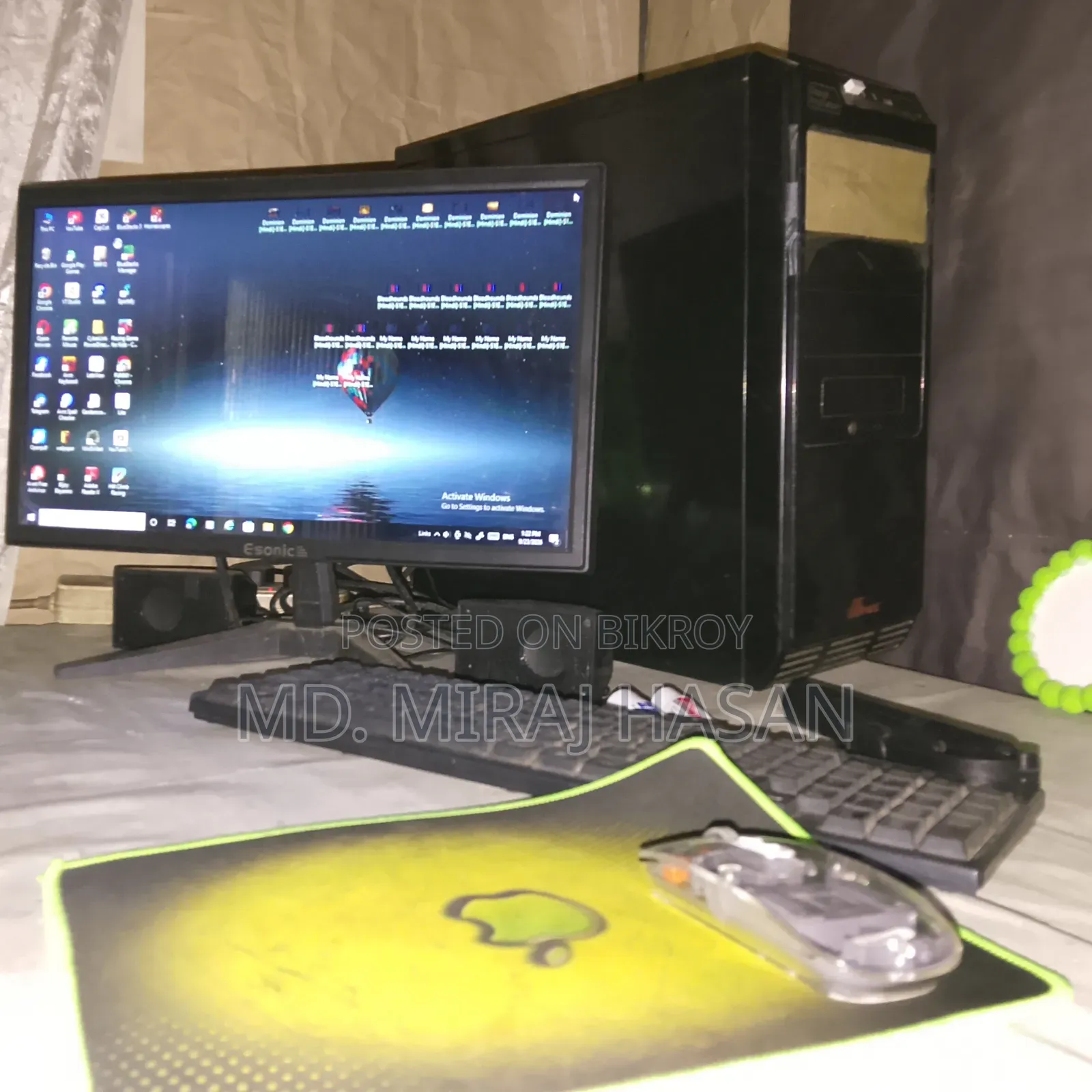 Desktop Computer 8GB RAM Intel Core i3 128GB SSD