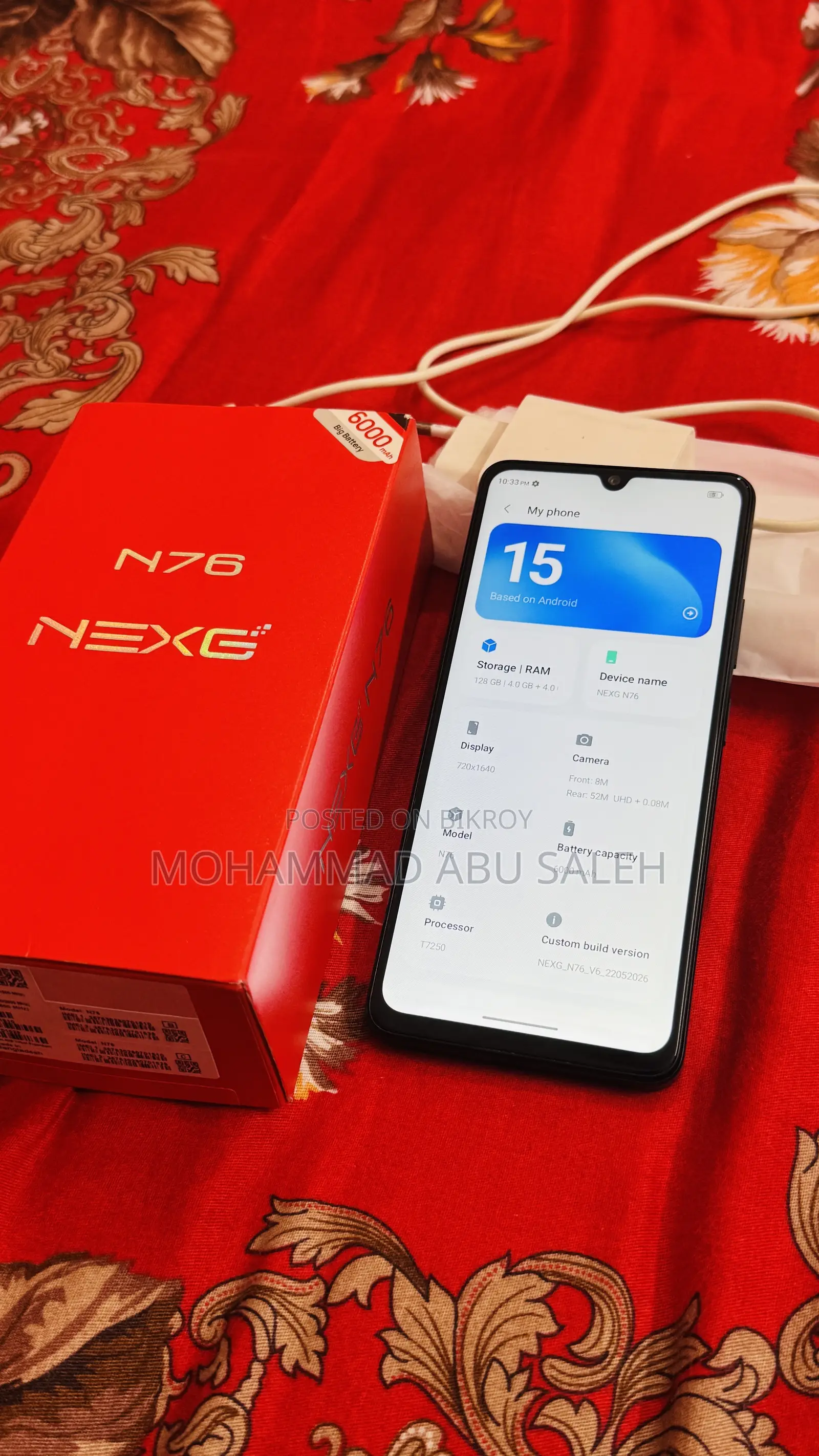 New Walton NEXG N76 128 GB Black