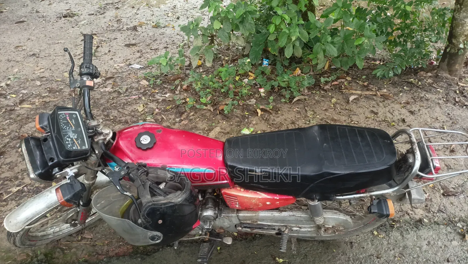মোটরসাইকেল ২০০৭ লাল