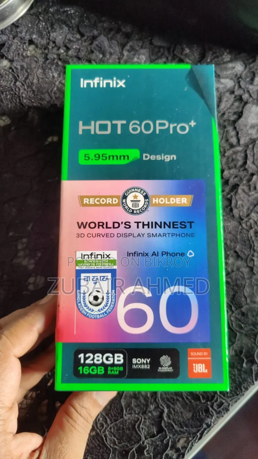Infinix Hot 60 Pro+ 128 GB Black