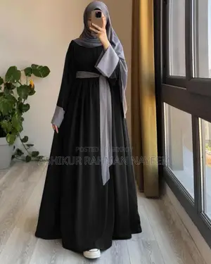 জন্নাত বোরকা সেট (হিজাব সহ)