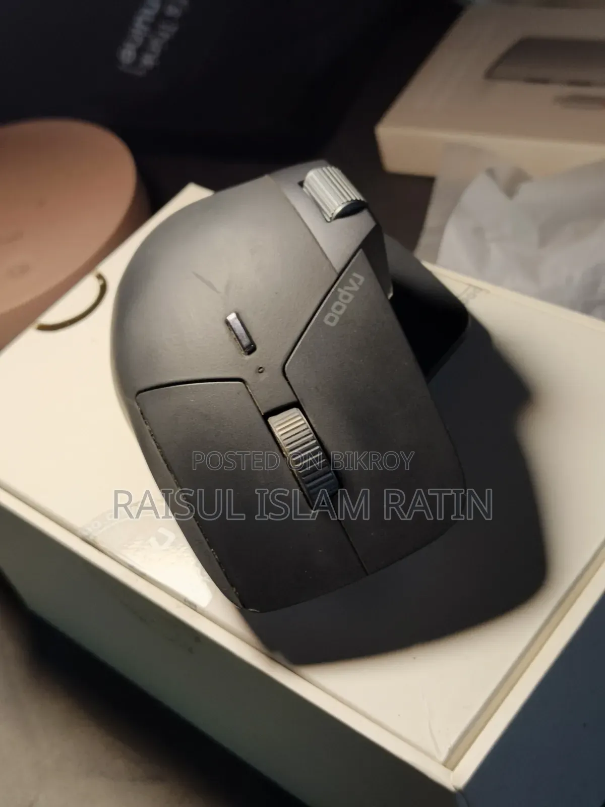 Rapoo MT760 ওয়্যারলেস মাউস - নতুনের মত (বক্স এবং ক্যাশ মেমো সহ)