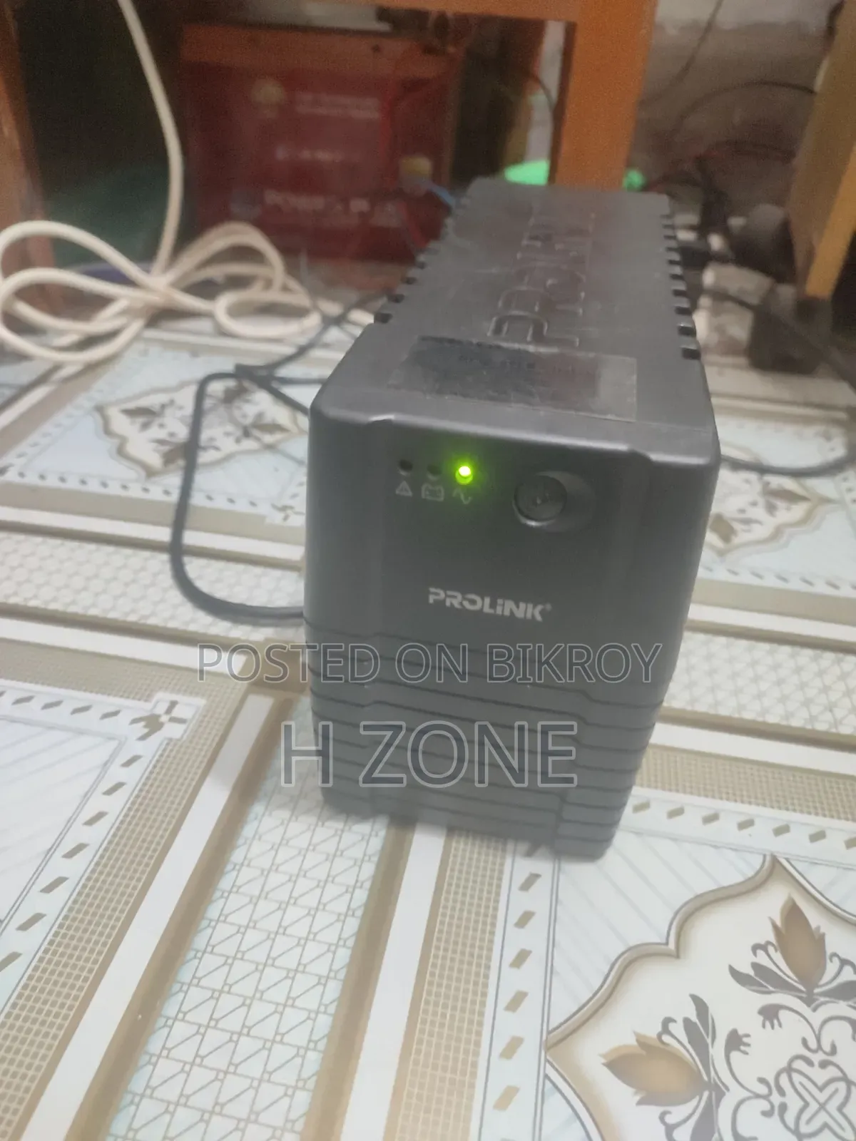 Prolink 650VA UPS 12v Battery Supported