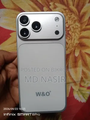 W&O 17 Pro Max 128 GB Silver