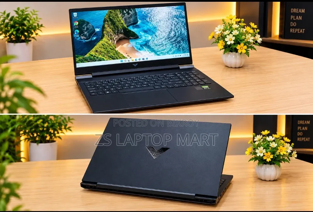 New Laptop HP Victus 16 16GB AMD Ryzen 7 SSD 512GB