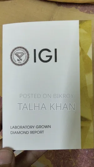 Diamond (0.33 Carat), IGI Certified