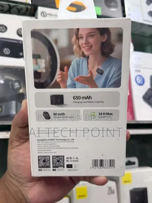 ZUND X68 এআই ওয়্যারলেস লাভালিয়ার মাইক্রোফোন