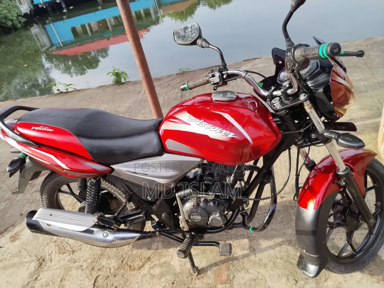 New Bajaj Discover 110 2019 Red
