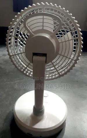 টেবিল ফ্যান (কামিসাফে) কেএম-এফ০২৮৬ সাদা