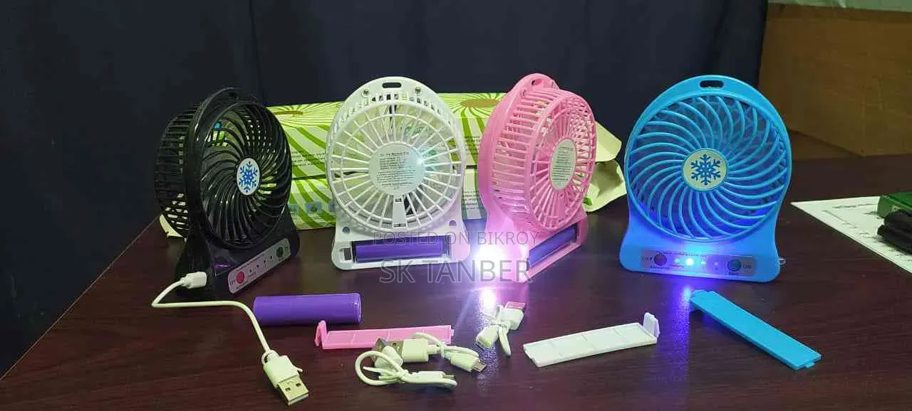 Fan Portable Handheld Mini USB Rechargeable Mini Fan