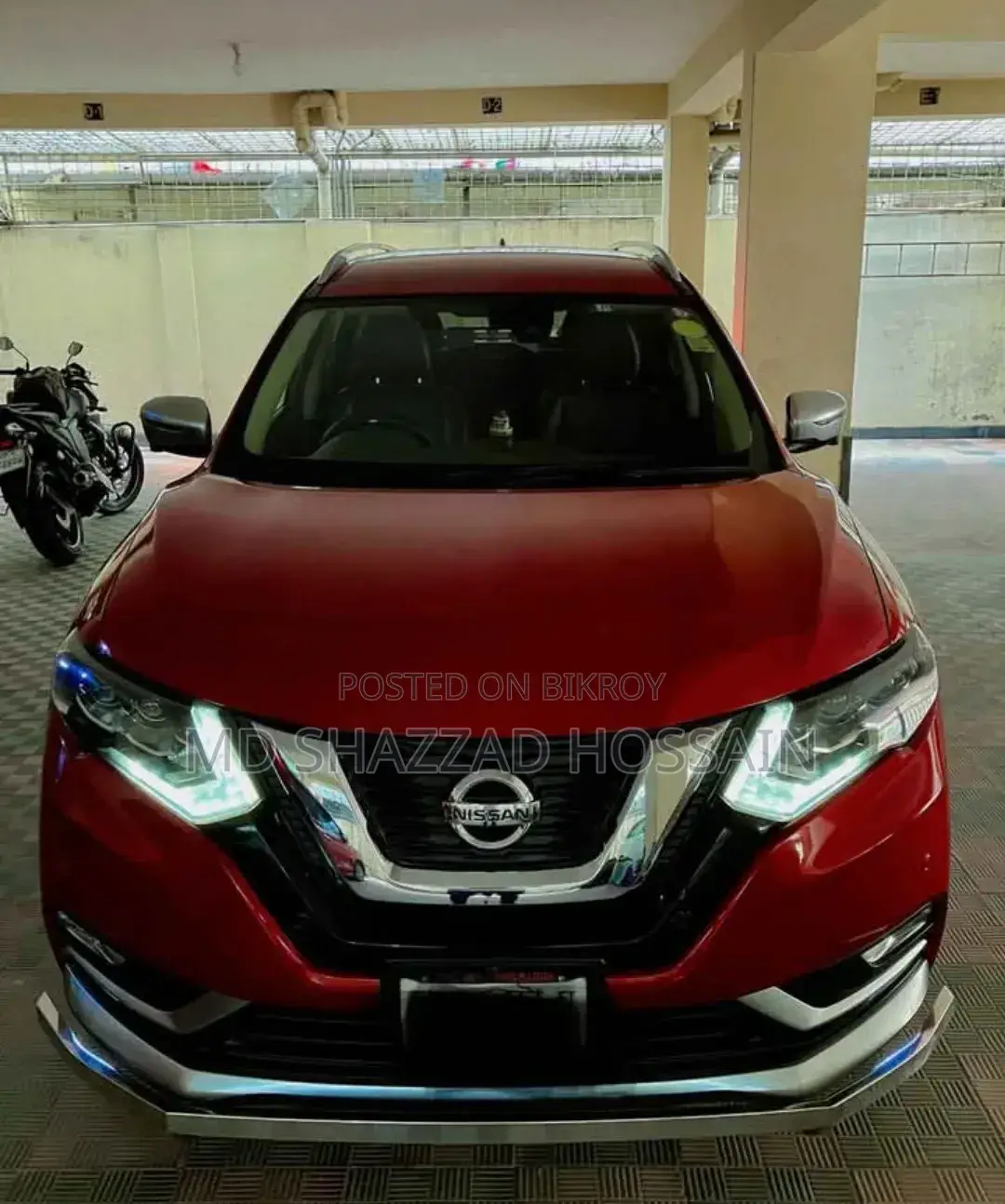 Nissan X trail Hybrid 2017 Red
