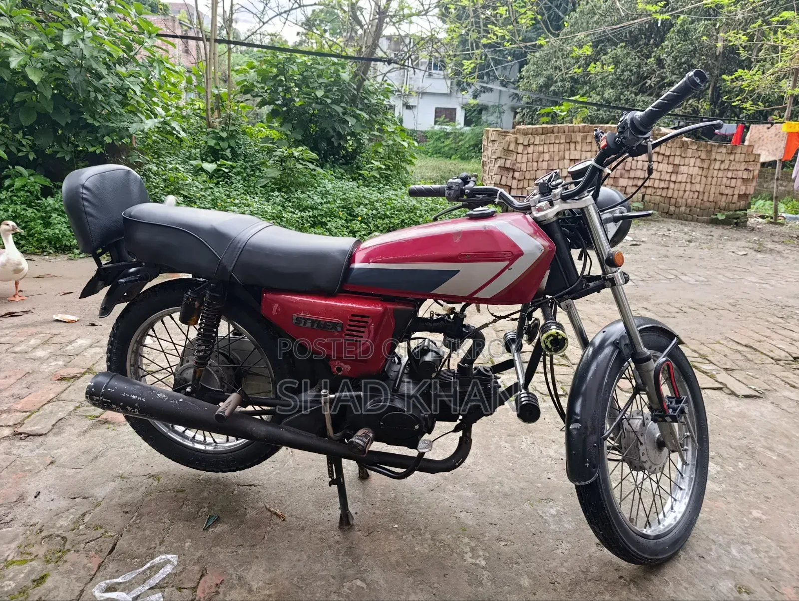 Motorcycle 2000 Red