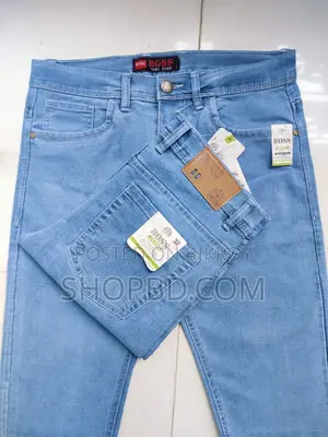 Semi Narrow Slim Fit Denim Pants