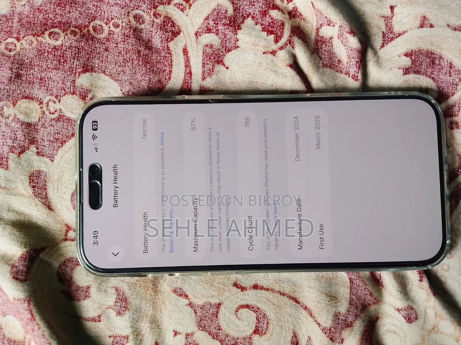 Apple iPhone 16 Pro Max 256 GB Silver