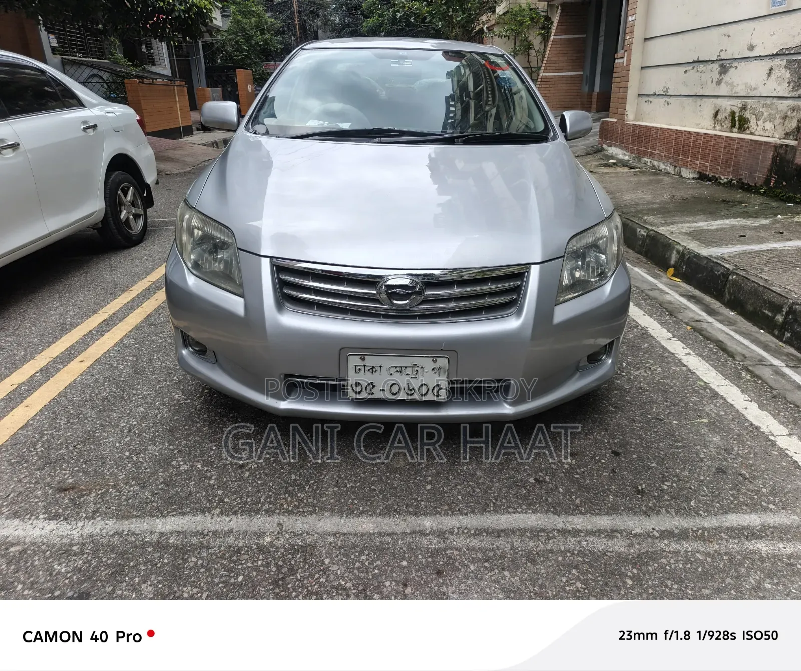 Toyota Axio 1.5 X 2WD 2010 Silver
