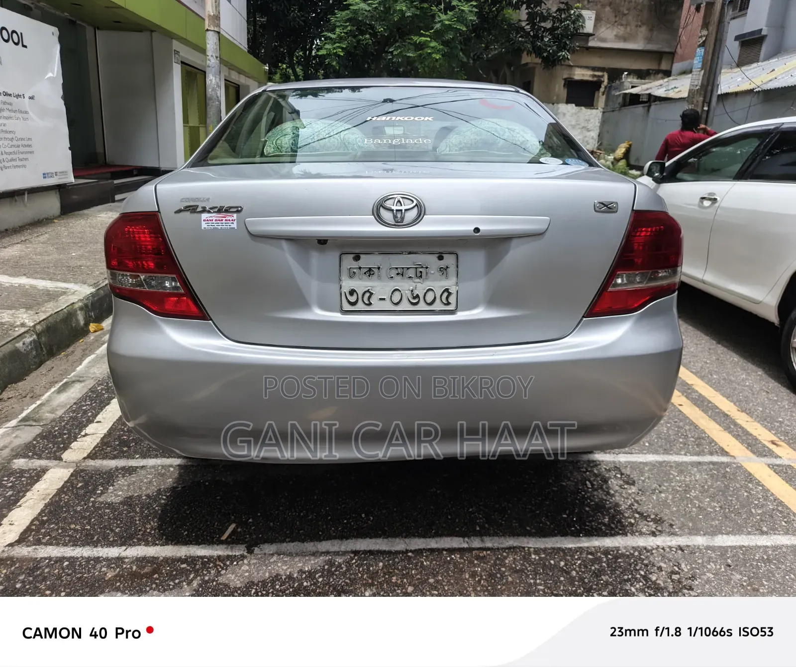 Toyota Axio 1.5 X 2WD 2010 Silver