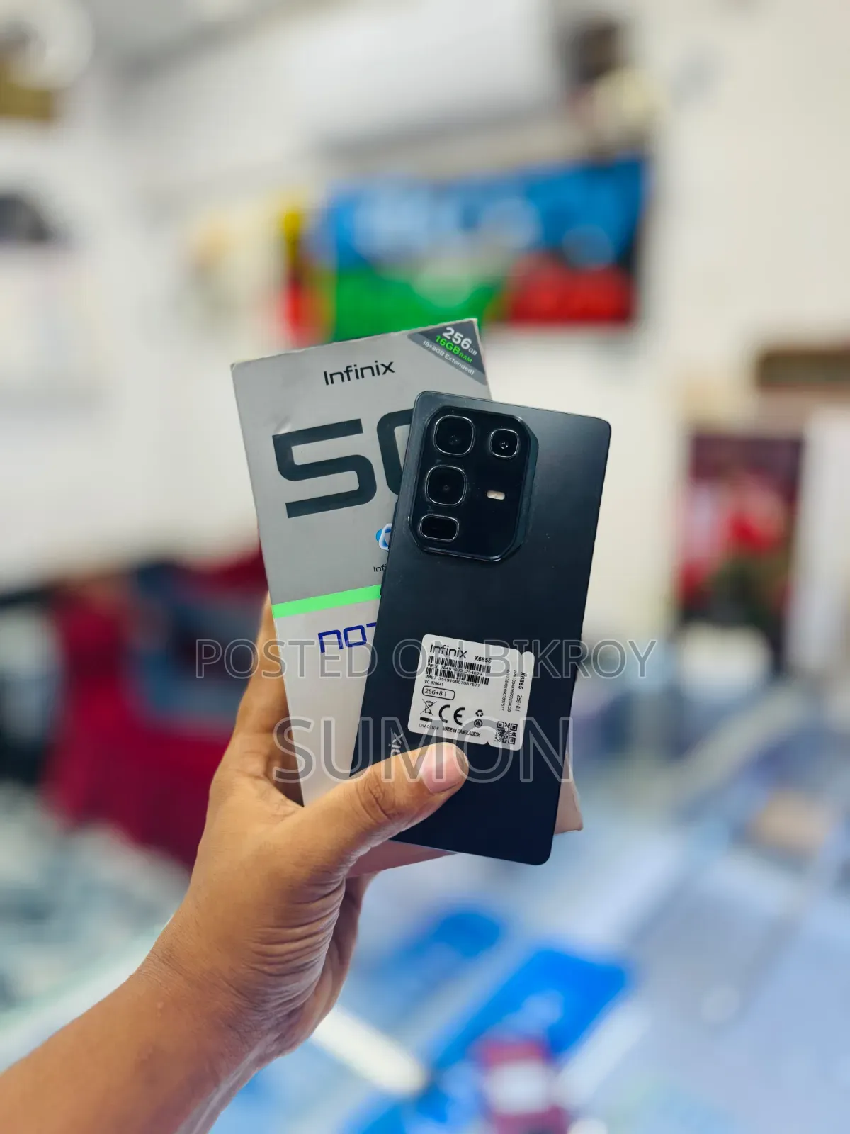 Infinix Note 50 Pro 256 GB Black
