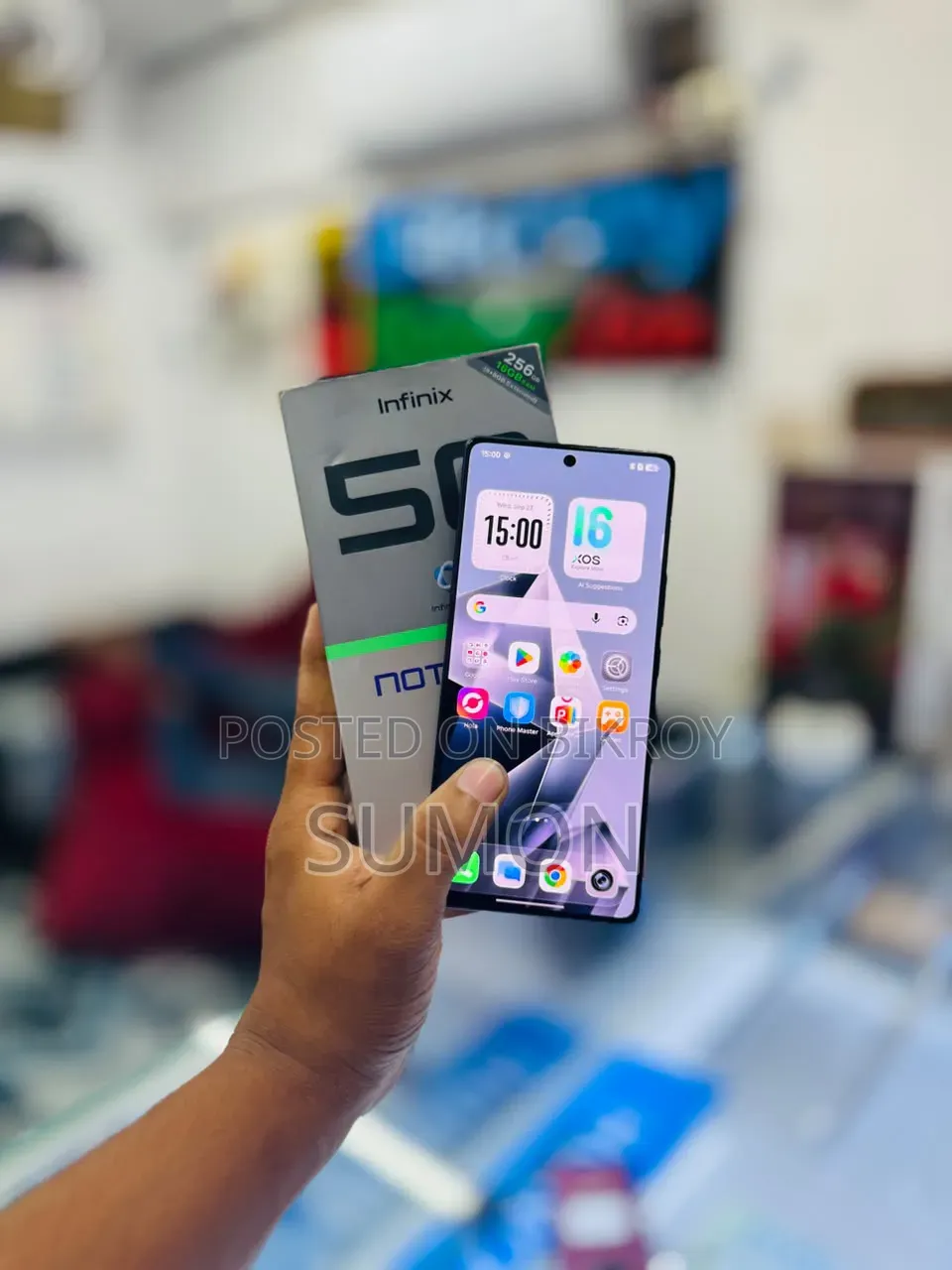 Infinix Note 50 Pro 256 GB Black