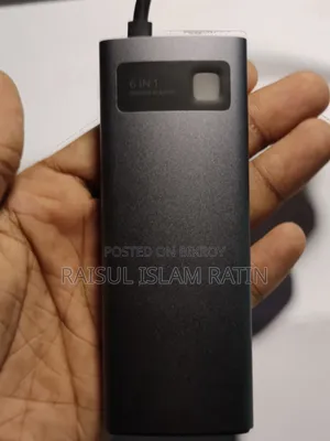 বেসিয়াস ৬-ইন-১ টাইপ-সি মেটাল হাব (সম্পূর্ণ নতুন / অব্যবহৃত)