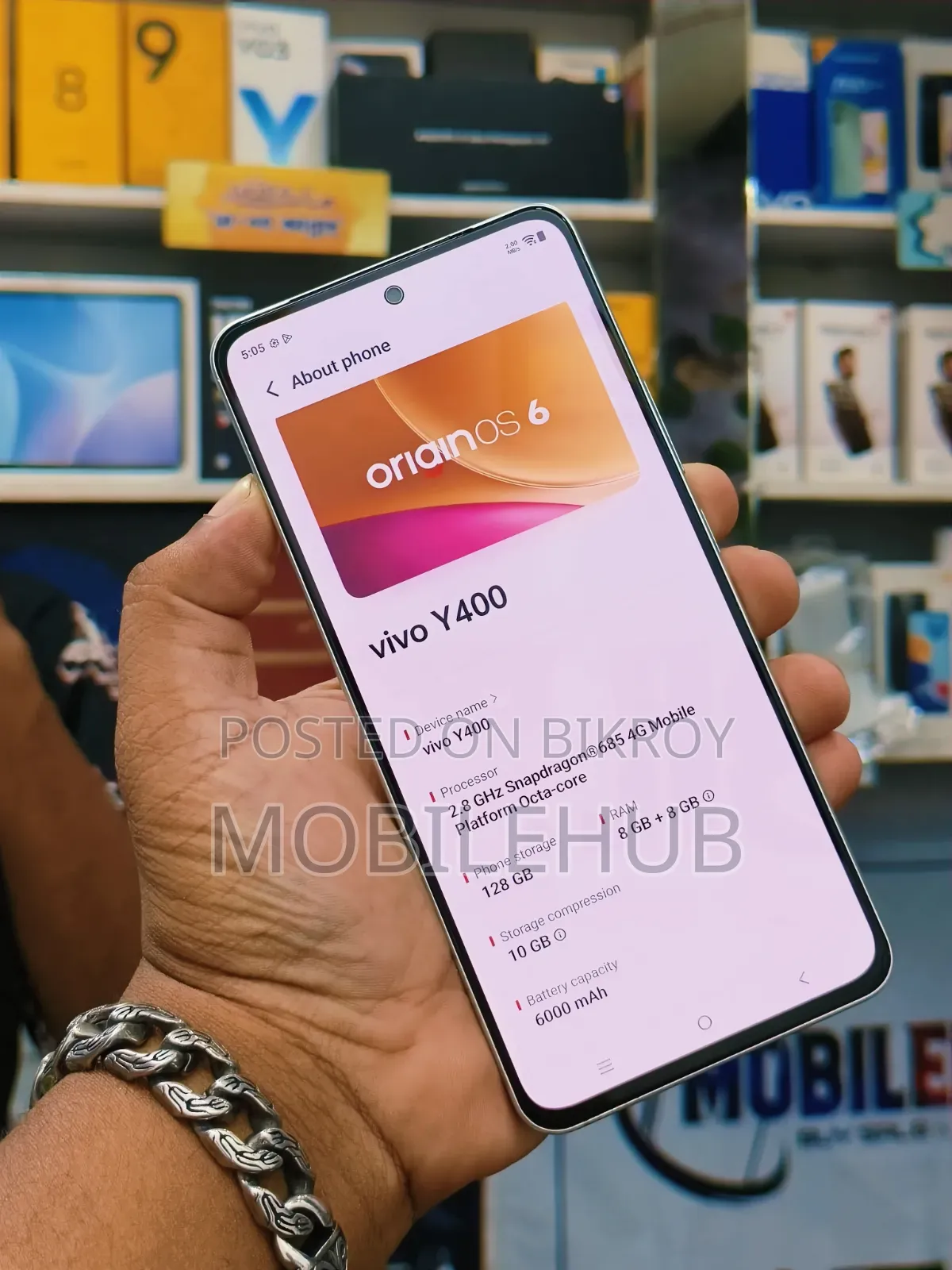 Vivo Y400 128 GB White