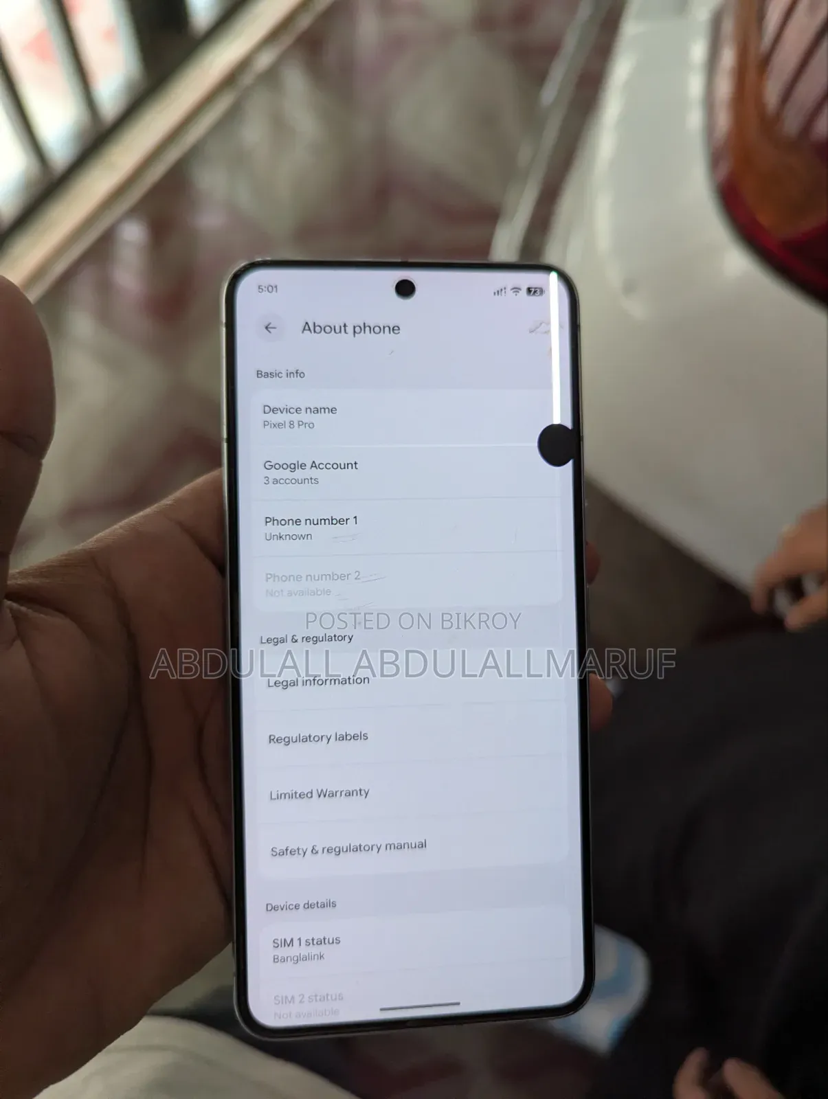 Google Pixel 8 Pro 128 GB Graphite