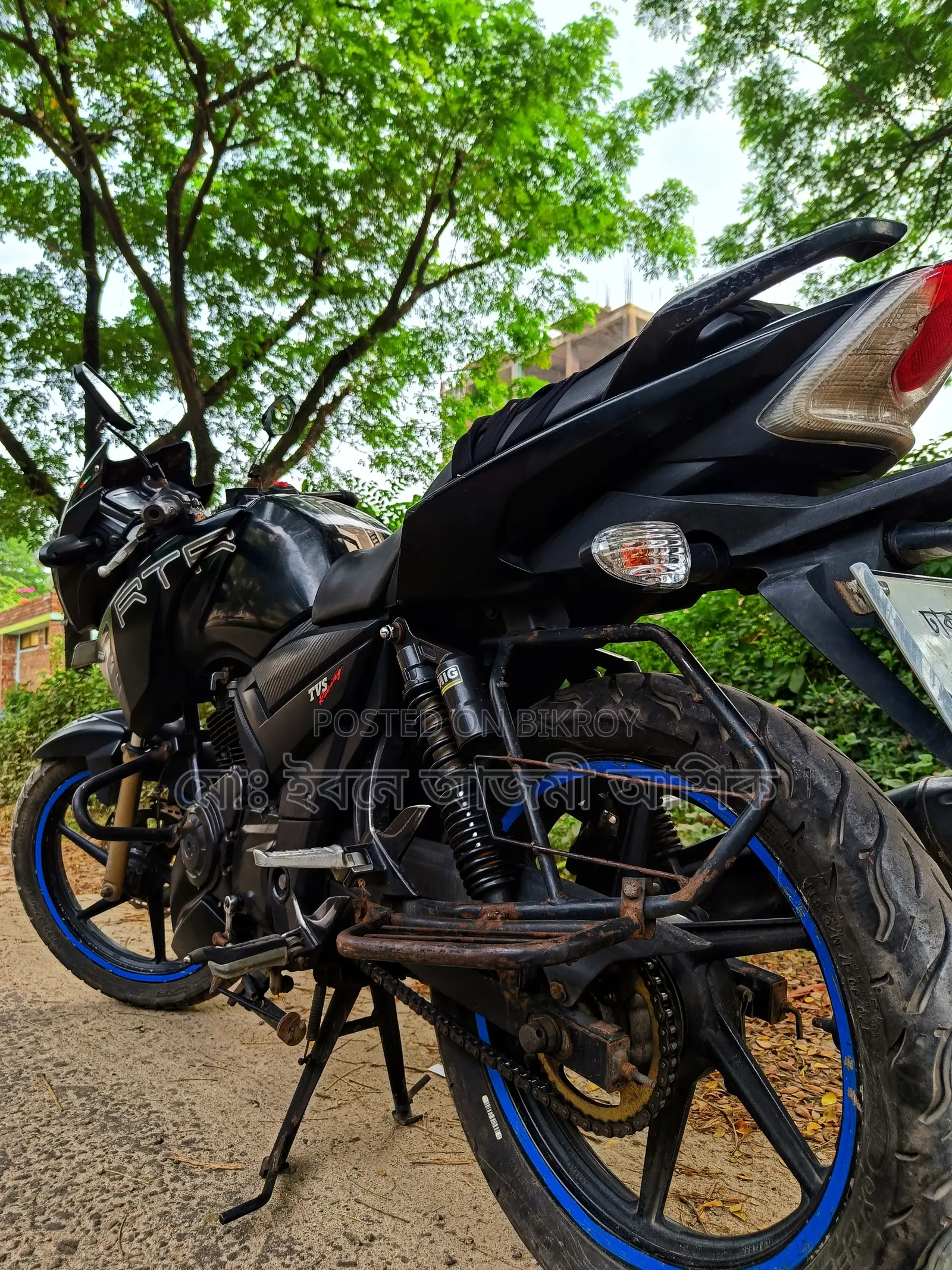 TVS Apache RTR 160 2V 2018 Black