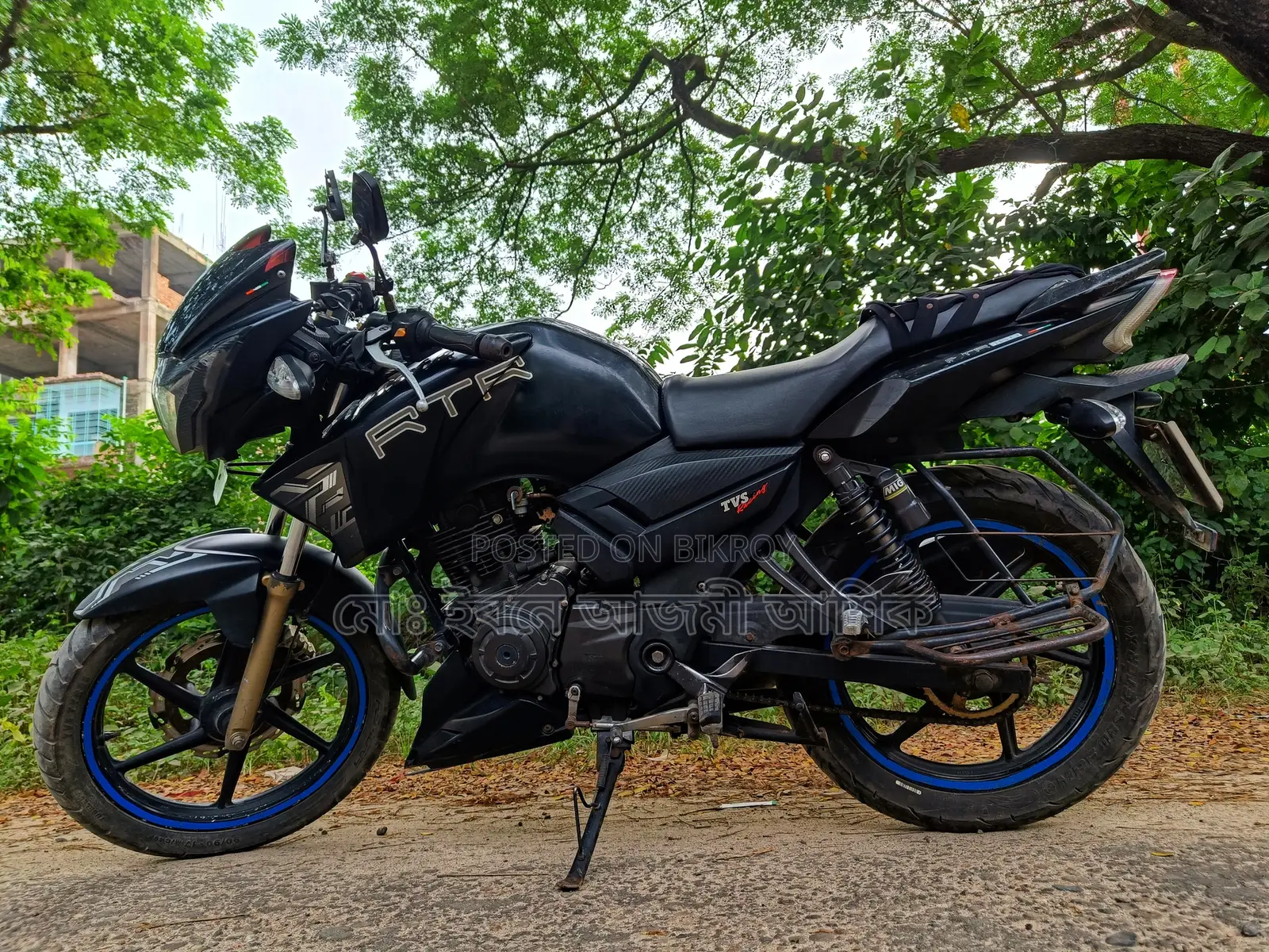 TVS Apache RTR 160 2V 2018 Black