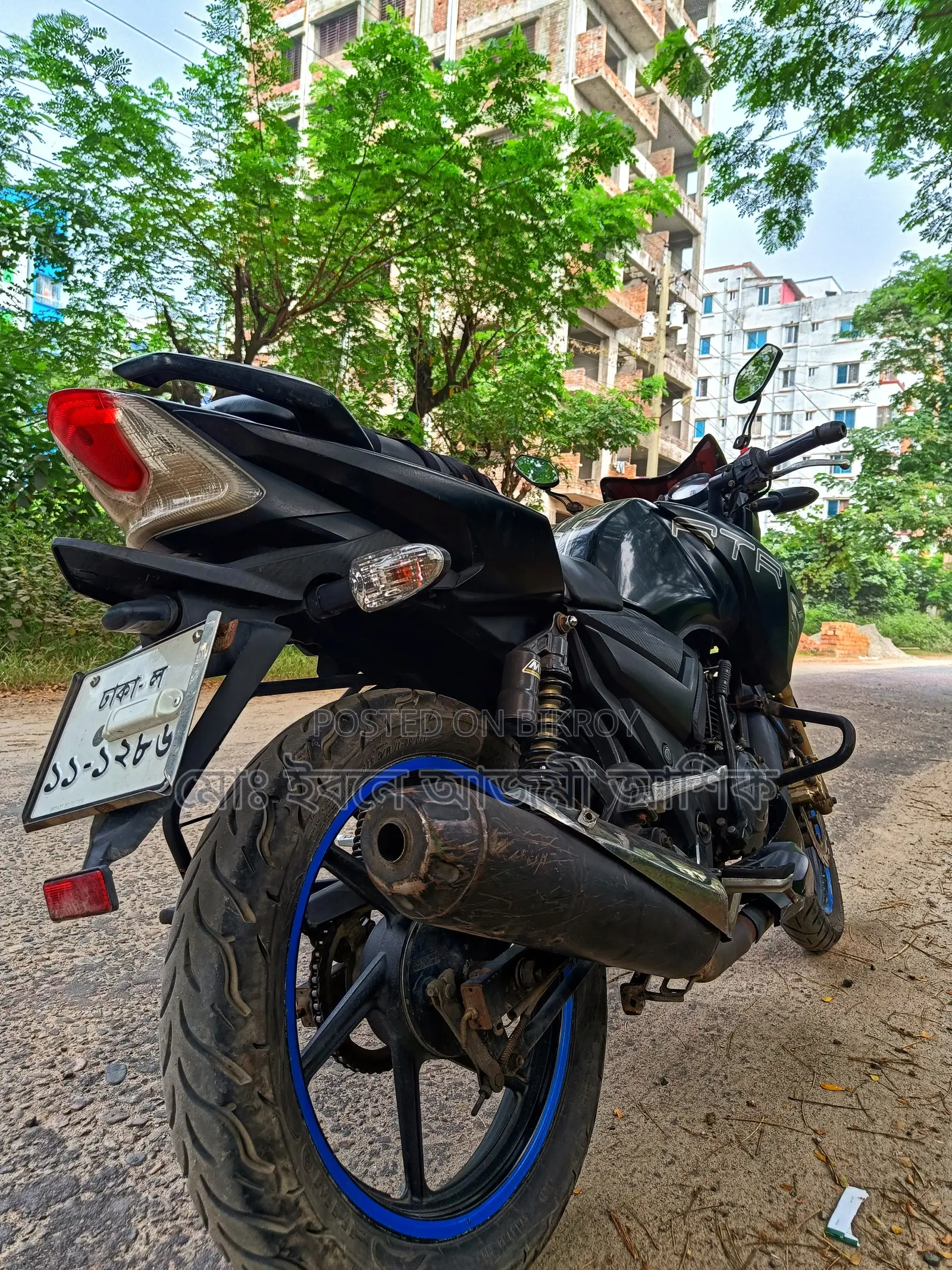 TVS Apache RTR 160 2V 2018 Black