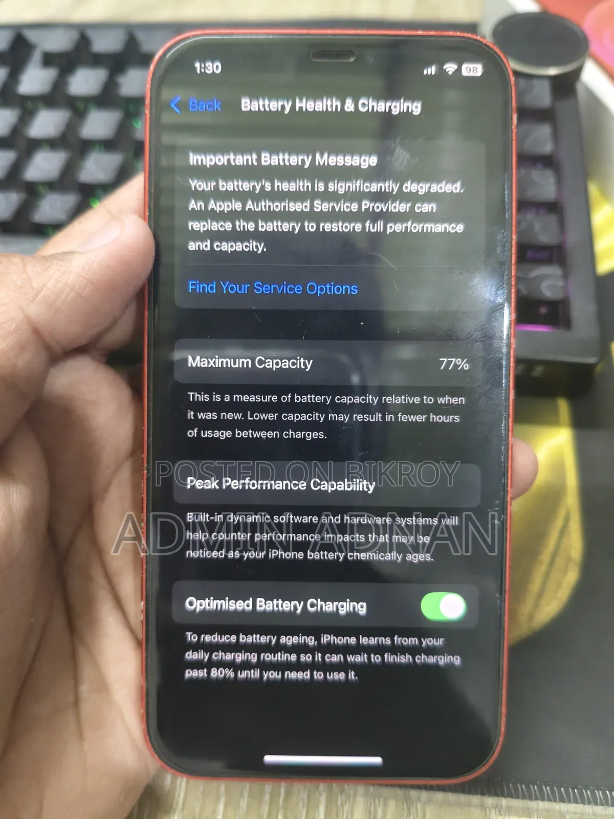 Apple iPhone 12 128 GB Red