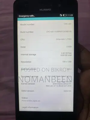 Huawei G Play Mini 8 GB Black