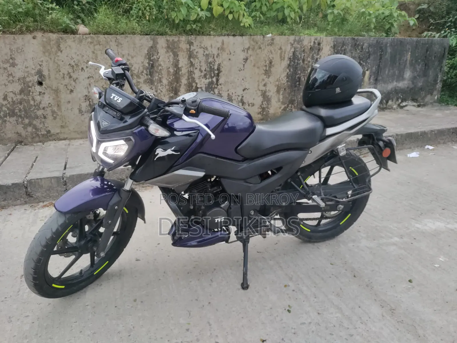 টিভিএস রাইডার ১২৫ ২০২২ ব্লু