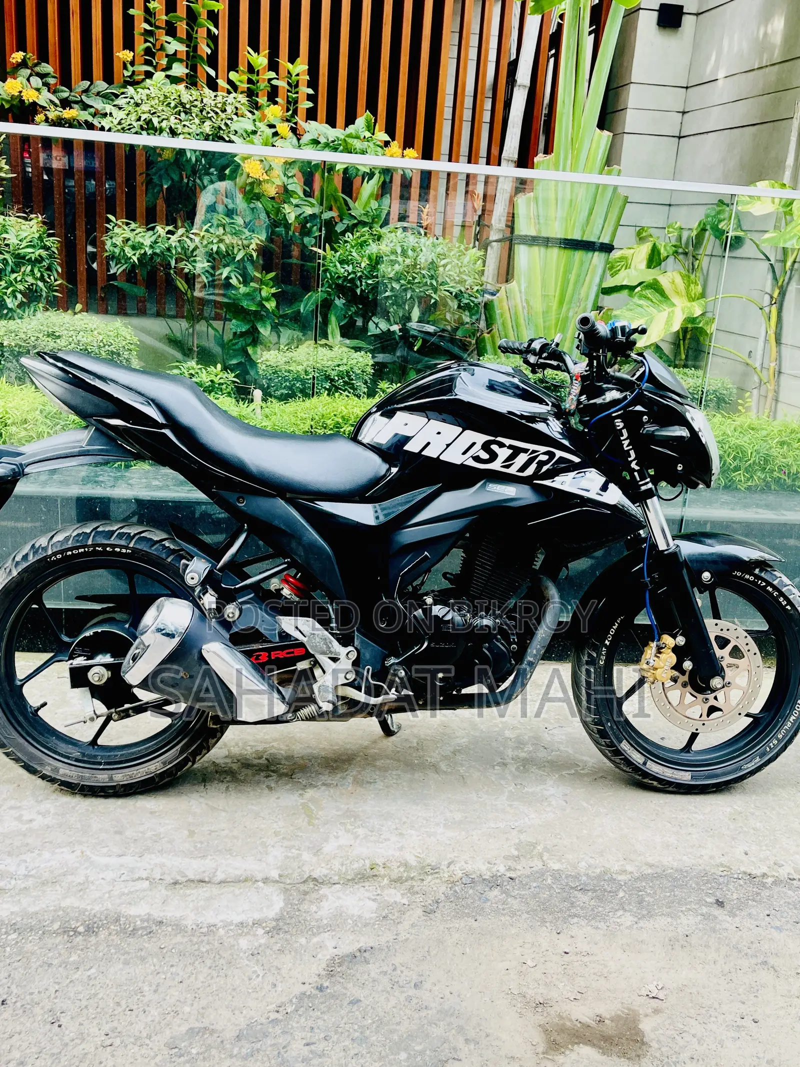 Suzuki Gixxer 2024 Black
