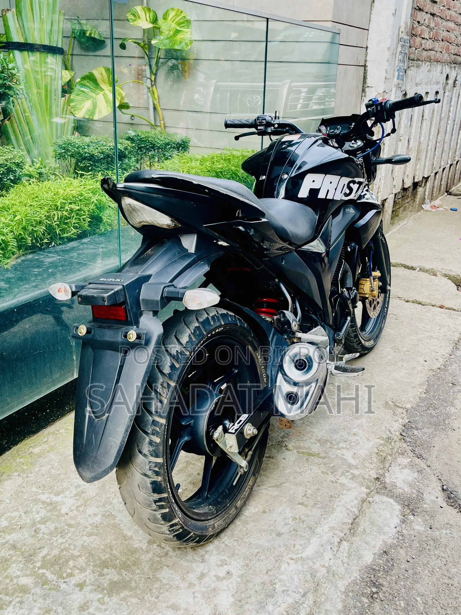 Suzuki Gixxer 2024 Black