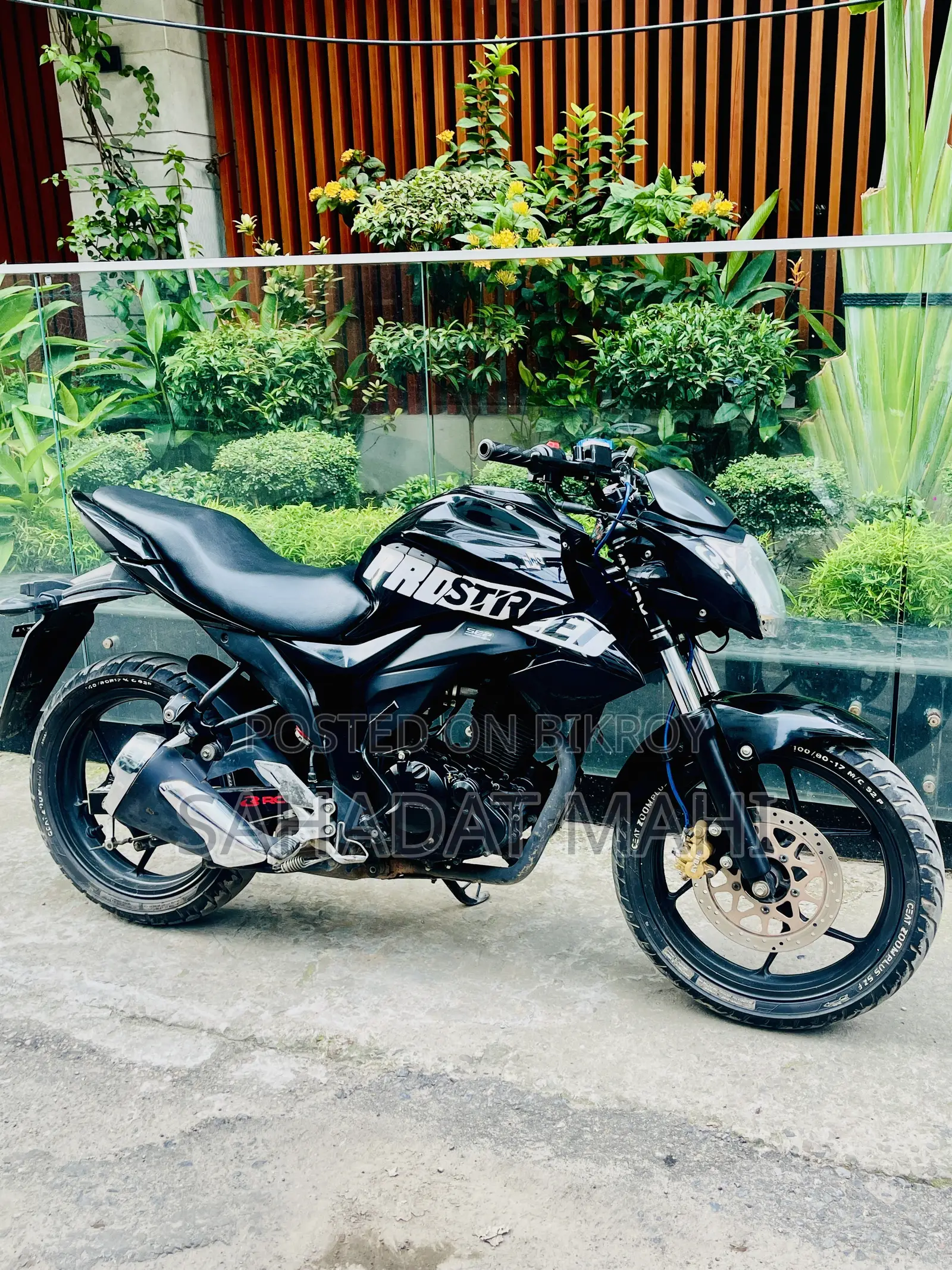 Suzuki Gixxer 2024 Black