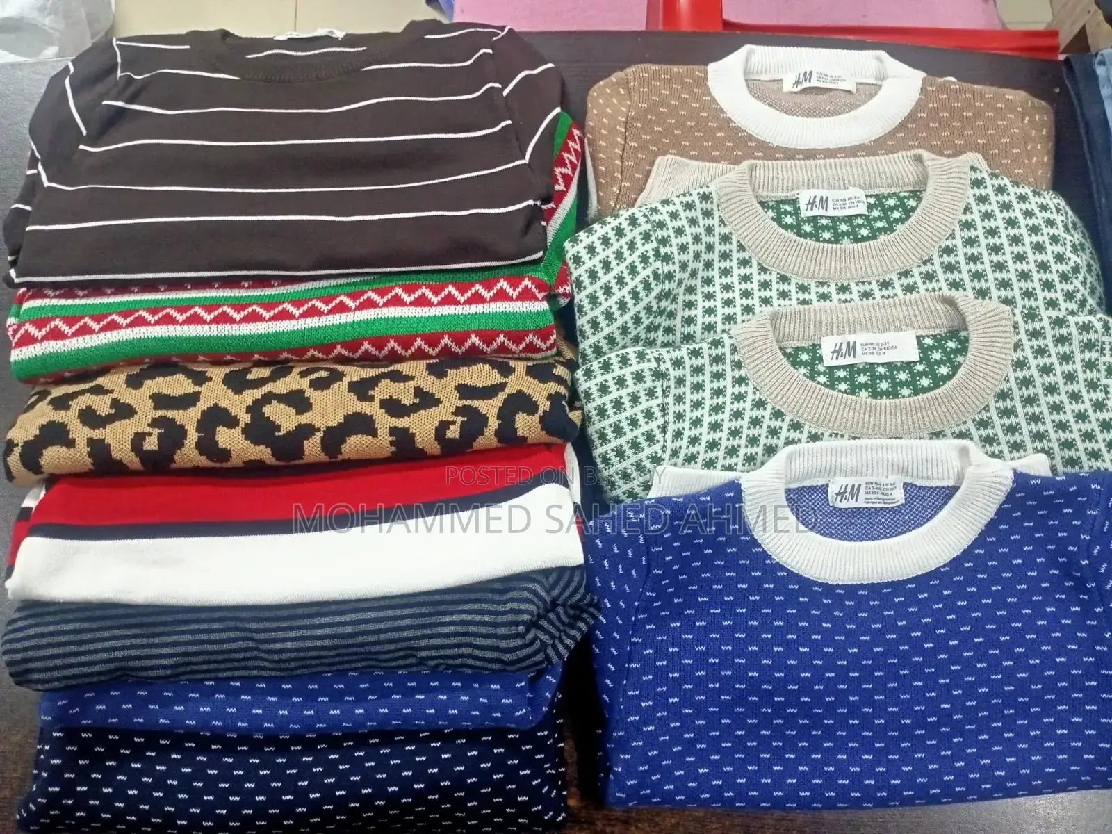 Export Boys Sweater