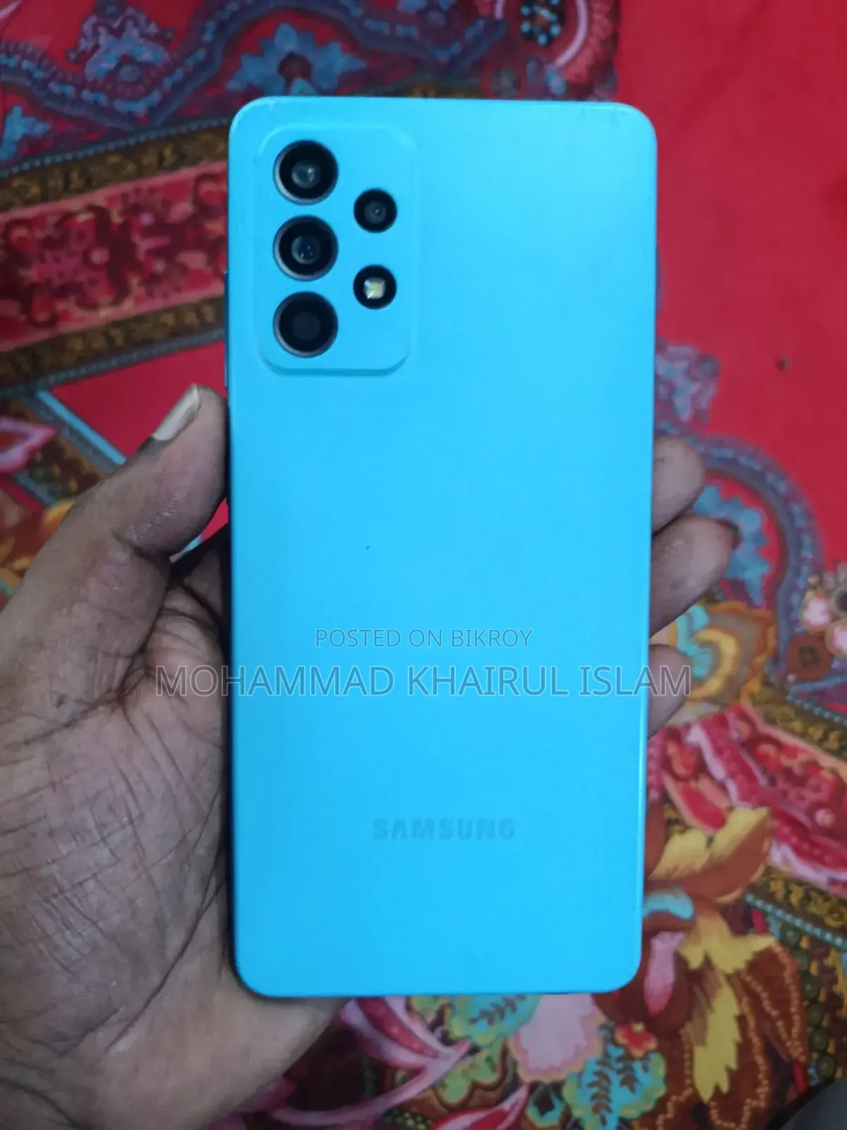 স্যামসাং গ্যালাক্সি এ৫২ ৫জি ১২৮ জিবি নীল