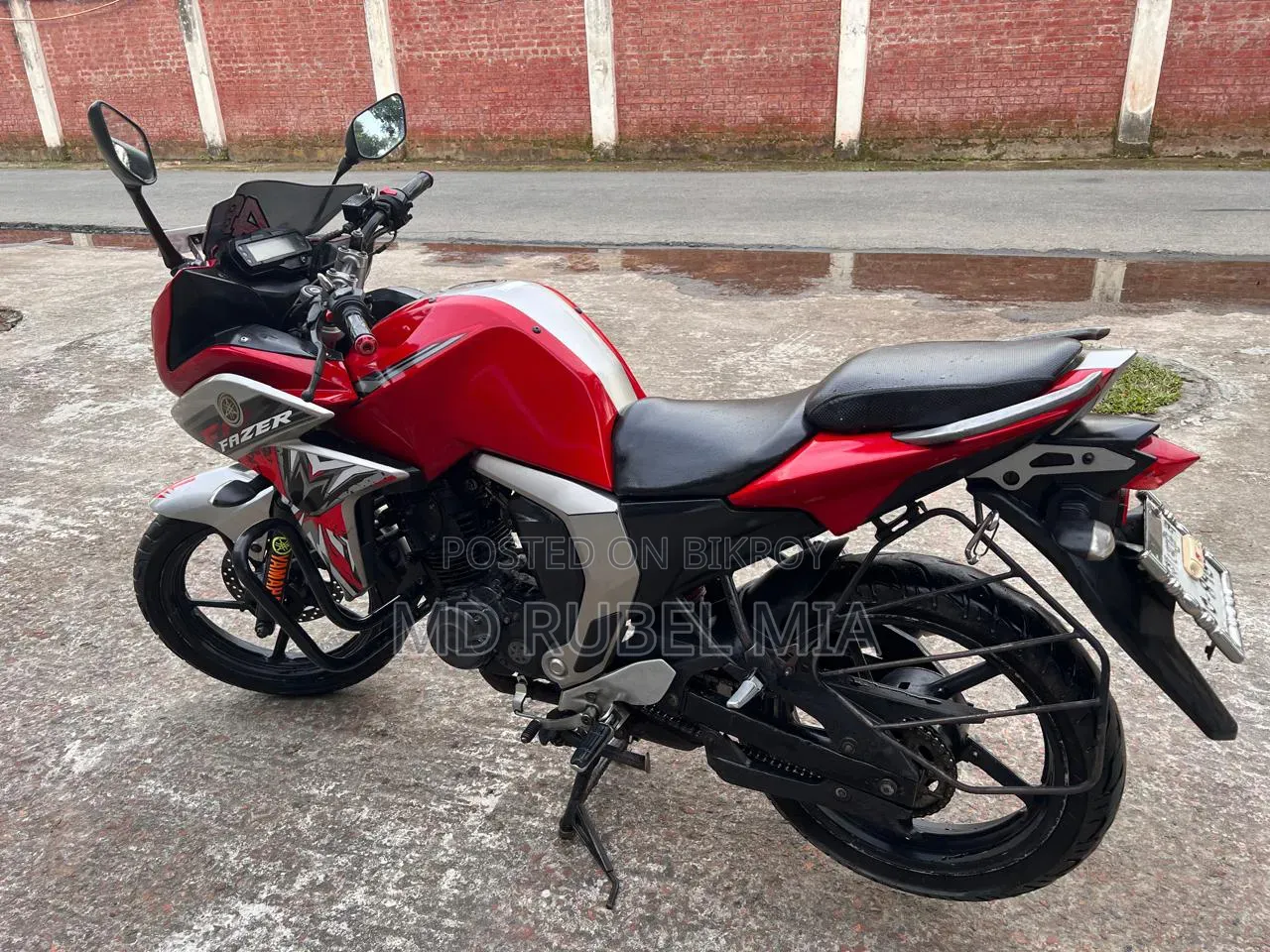 Yamaha Fazer FI V2 2019 Red