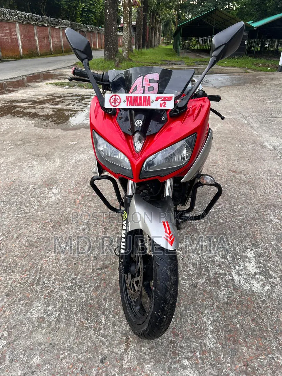 Yamaha Fazer FI V2 2019 Red