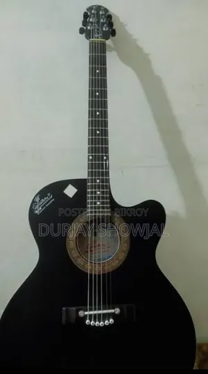 ​সিগনেচার অ্যাকোস্টিক গিটার (Matte Black) - সম্পূর্ণ সচল ও ফ্রেশ