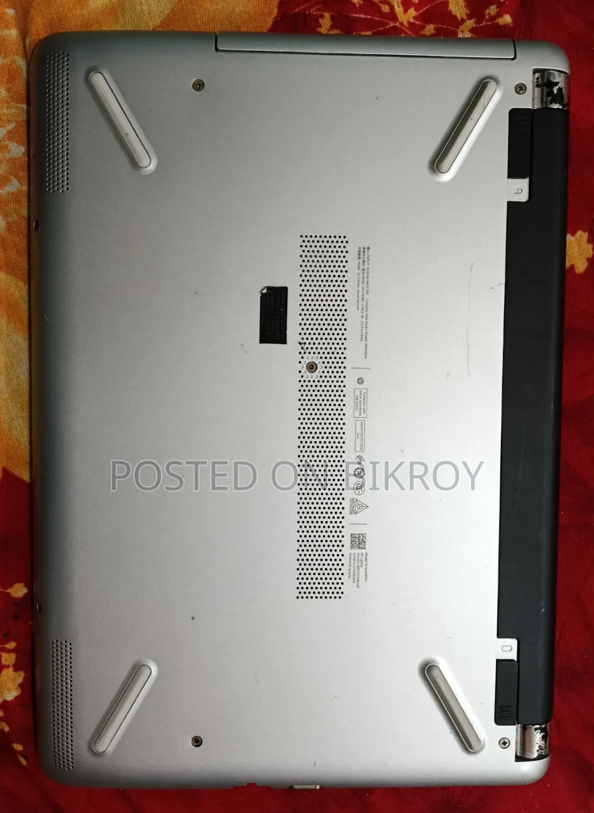 Laptop HP 4GB Intel SSD 256GB