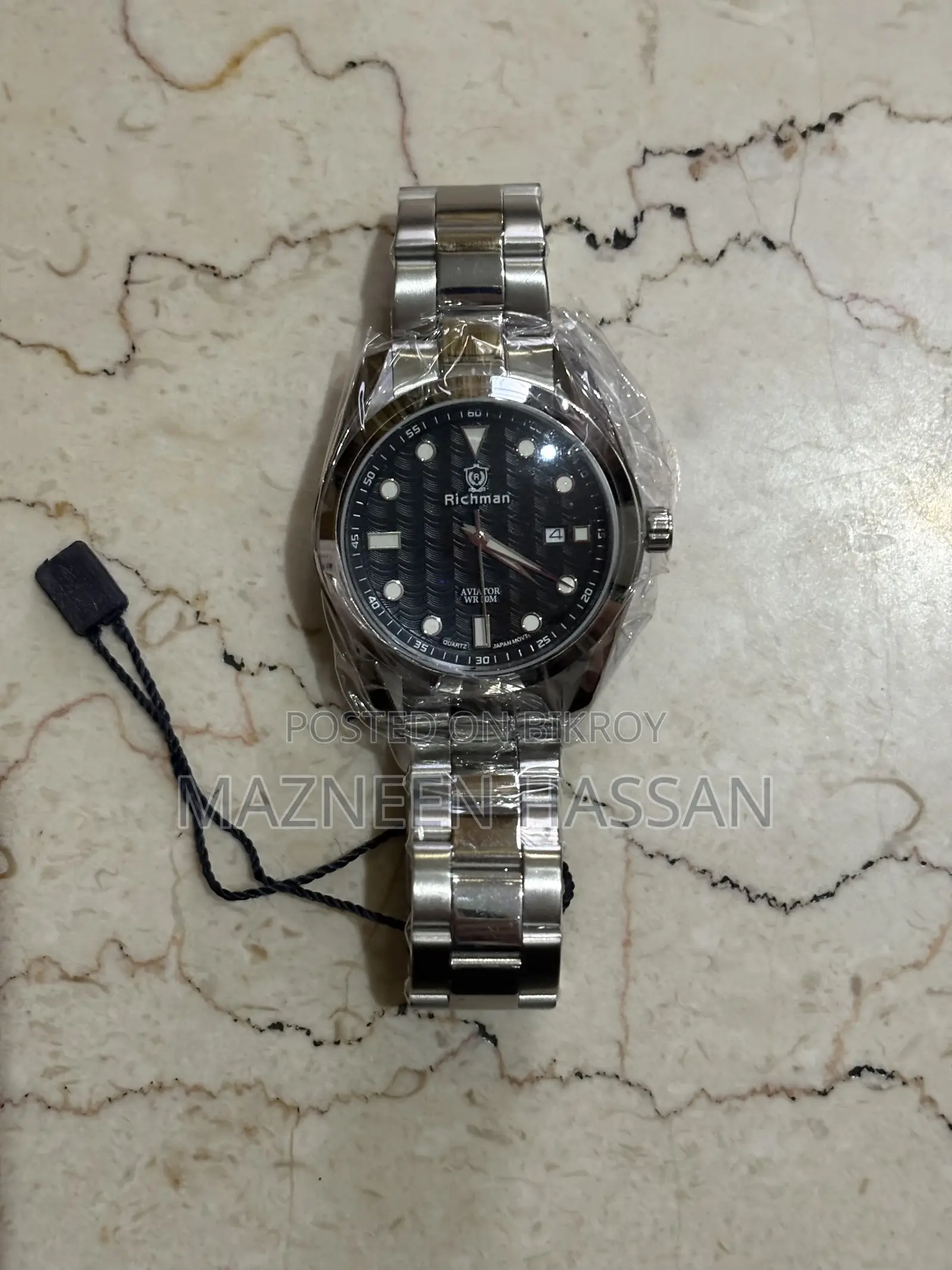 Richman Watch AVIATOR 6025-7-2007-SILVER