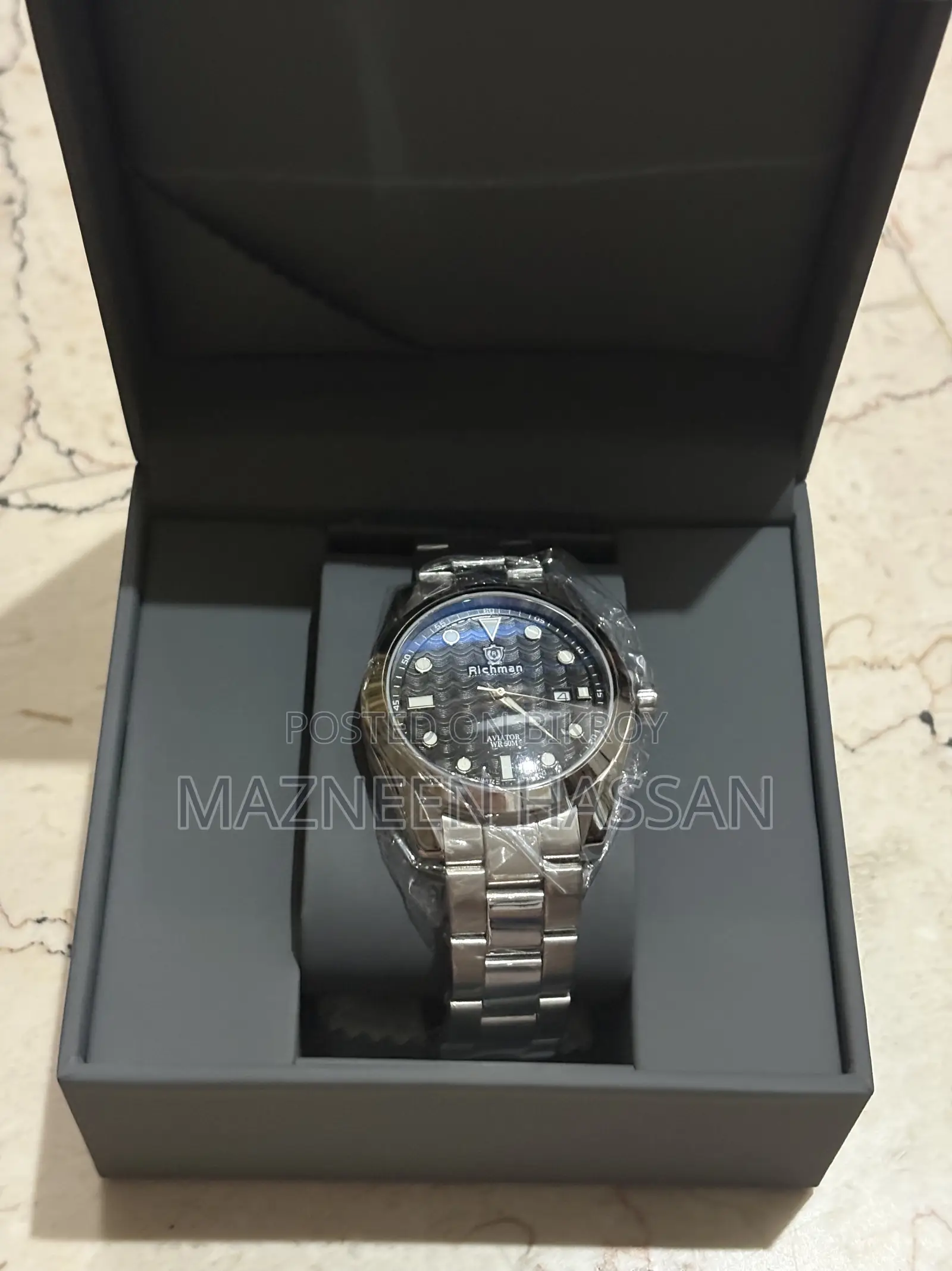 Richman Watch AVIATOR 6025-7-2007-SILVER